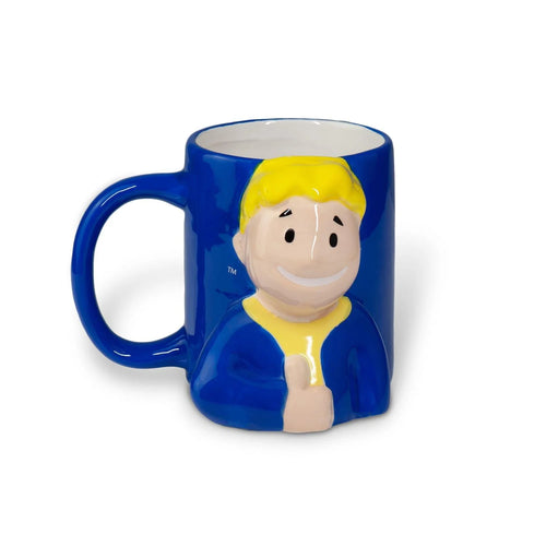 Fallout Collectibles Smiling Vault Boy Thumbs Up Coffee Mug